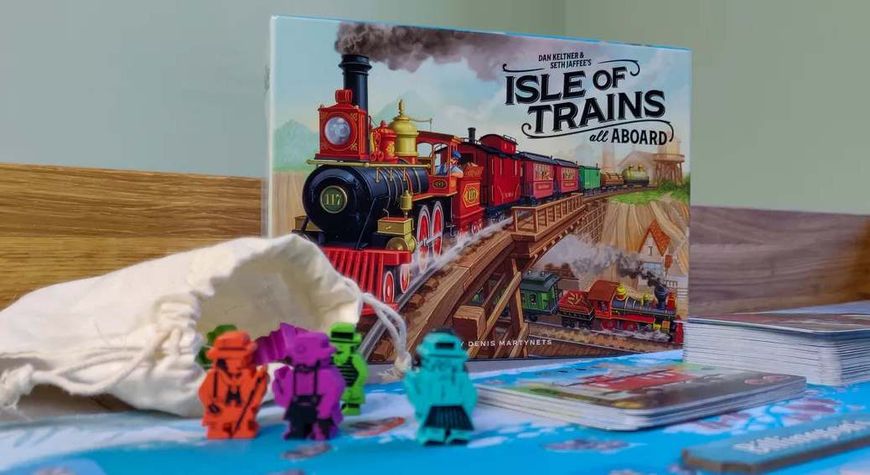 Настільна гра Острів Залізниць (Isle of Trains: All Aboard) TH000118