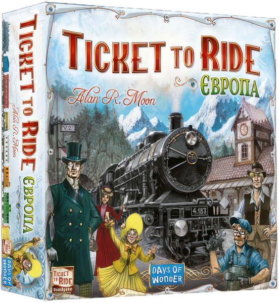 Настільна гра Квиток на поїзд: Європа (Ticket to Ride. Europe) TH000122
