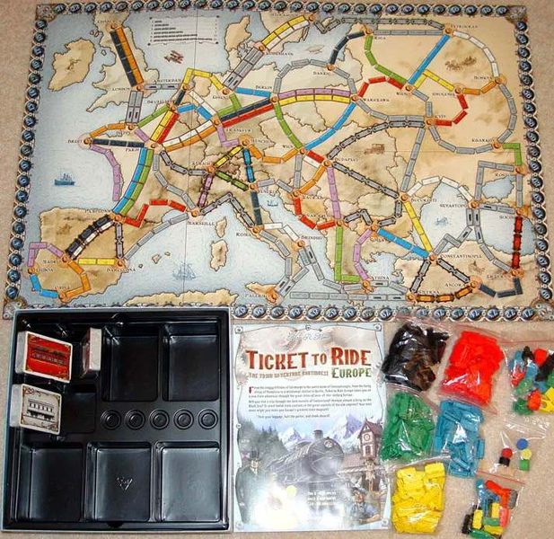 Настільна гра Квиток на поїзд: Європа (Ticket to Ride. Europe) TH000122