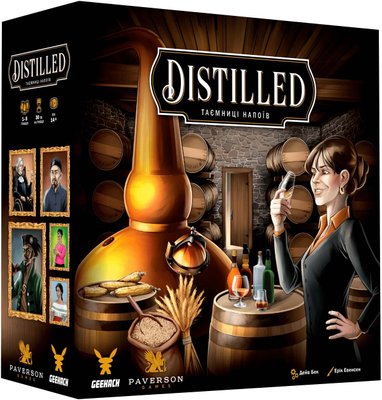 Настільна гра Distilled. Таємниці напоїв TH00082