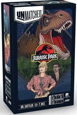 Настільна гра Unmatched: Jurassic Park – Dr. Sattler vs. T. Rex TH00097