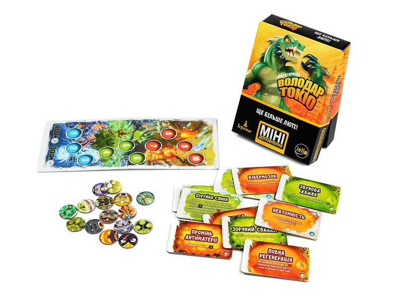 Настольная игра Повелитель Токио. Еще больше ярости (King of Tokyo: Even More Wicked!) TH000182