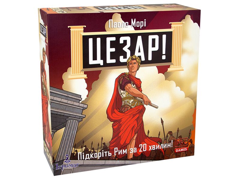 Настольная игра Цезарь! Покорите Рим за 20 минут (Caesar!: Seize Rome in 20 Minutes!) TH000146