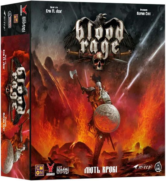 Настольная игра Ярость крови (Blood Rage) TH000150