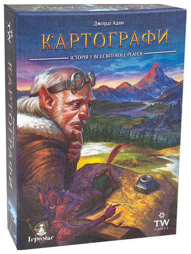 Настольная игра Картографы (Cartographers: A Roll Player Tale) TH00011