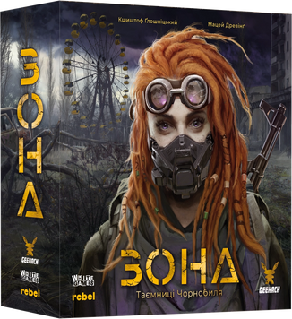 Настільна гра Зона. Таємниці Чорнобиля (Zona: The Secret of Chernobyl) TH000375