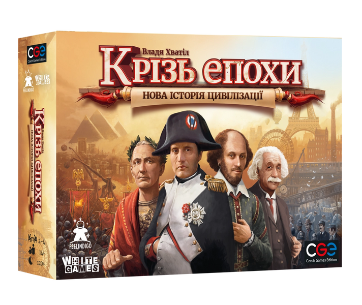 Настільна гра Крізь епохи: Нова історія цивілізації (Through the Ages: A New Story of Civilization) TH000212