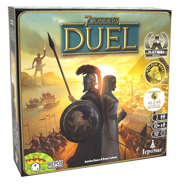 Настільна гра 7 Чудес: Дуель (7 Wonders: Duel) TH000167