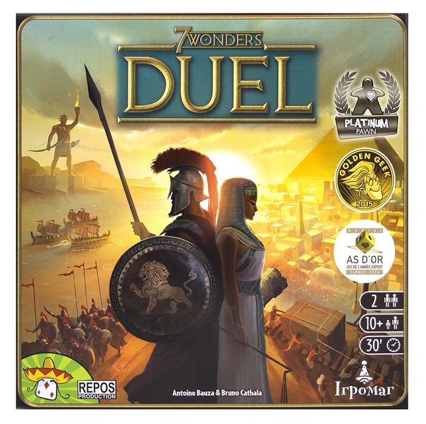 Настільна гра 7 Чудес: Дуель (7 Wonders: Duel) TH000167