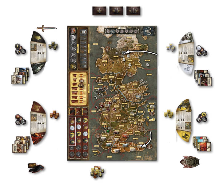 Настольная игра Игра престолов. Второе издание (A Game of Thrones: The Board Game Second Edition) TH000215