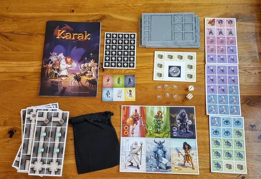 Настольная игра Тайны замка Карак (Karak) TH00038